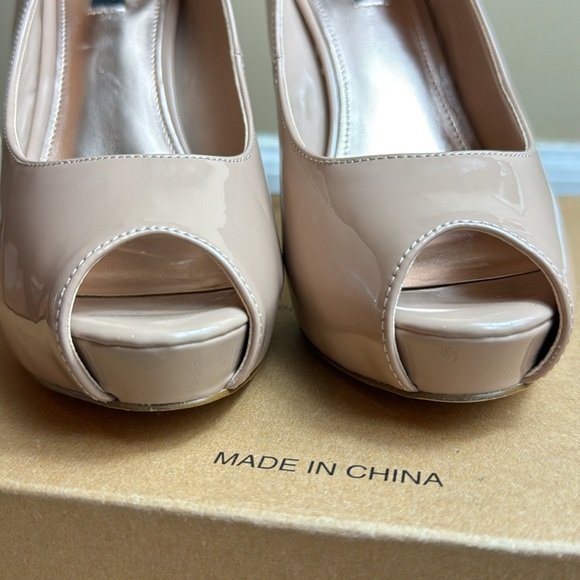 NWOT - Nine West Womens Hilare Pump, Barely Nude 110, Size 9.5 - Picture 6 of 16